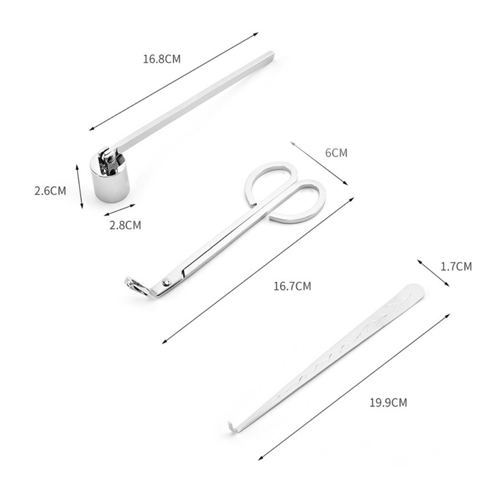 Zestaw akcesoriów do świec 3 w – Wick Dipper Tool recenzja i cena