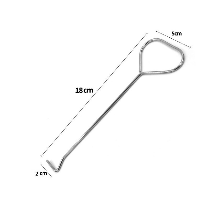 300szt 18cm Stal nierdzewna Ga – Wick Dipper Tool recenzja i cena